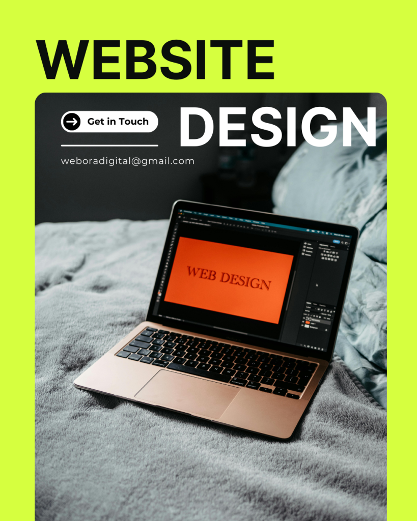Build your dream website with Webora Digital, a leading web design agency founded by Md Obaydulla. We craft fast, responsive, and visually stunning websites that strengthen your brand identity and help your business grow online.